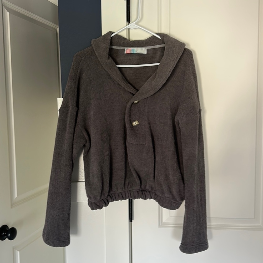 Free People Bino Pullover- worn once